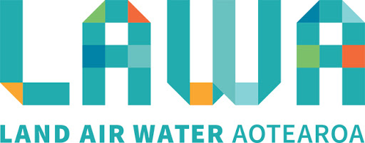 Land Air Water Aotearoa logo.