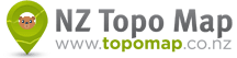NZ Topo Map logo. 