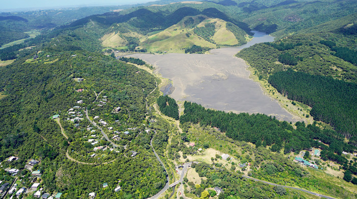 Lake Wainamu. 